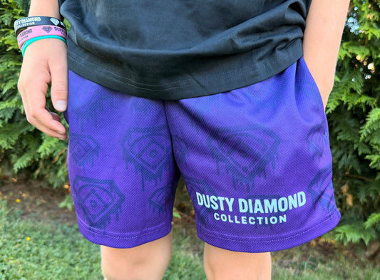 Shorts Drip Violets