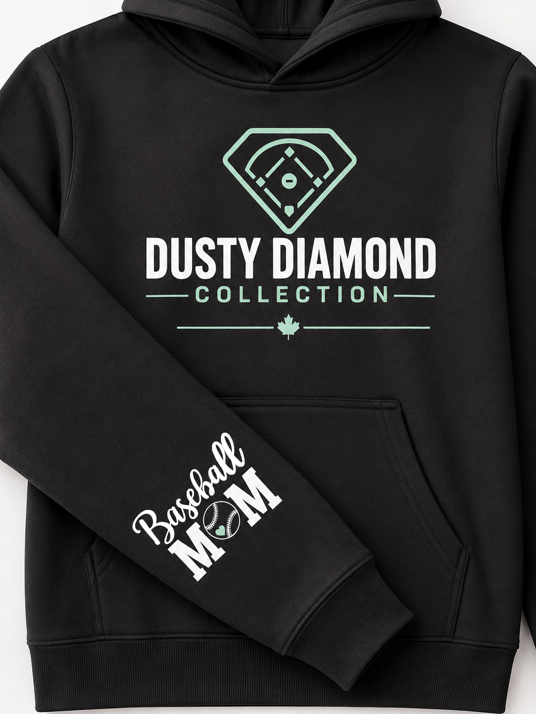 Sweat à capuche Baseball Mom DDC
