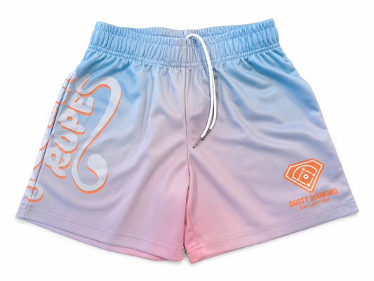 Cotton Candy Frozen Ropes Shorts