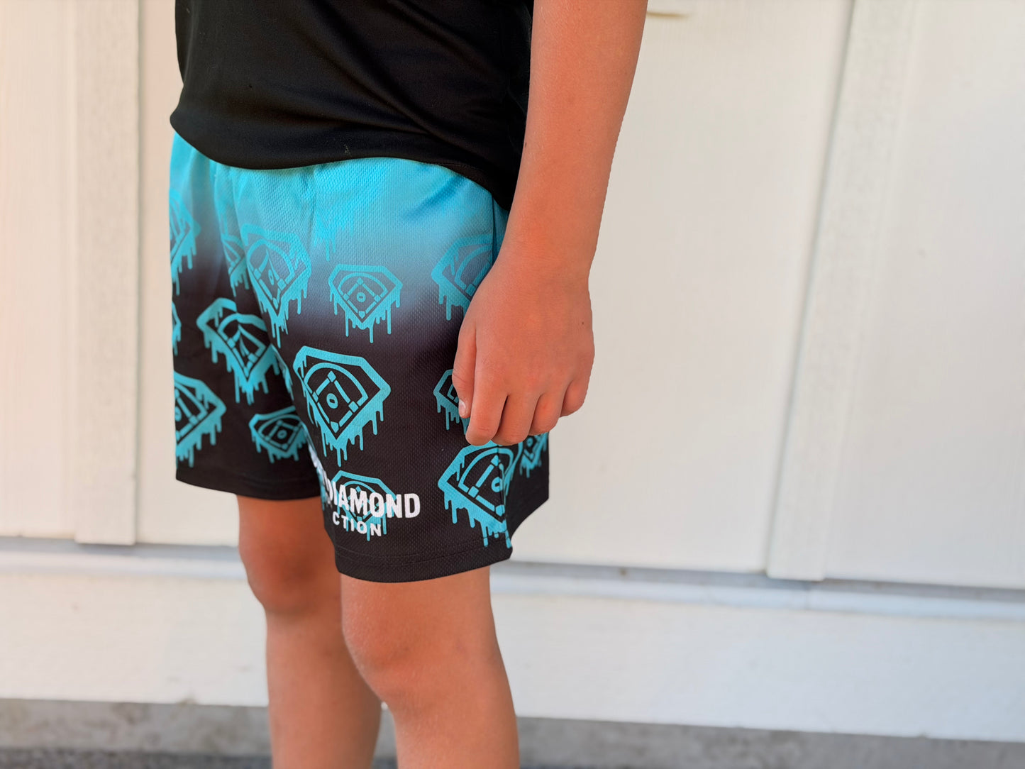Mint Drip Shorts