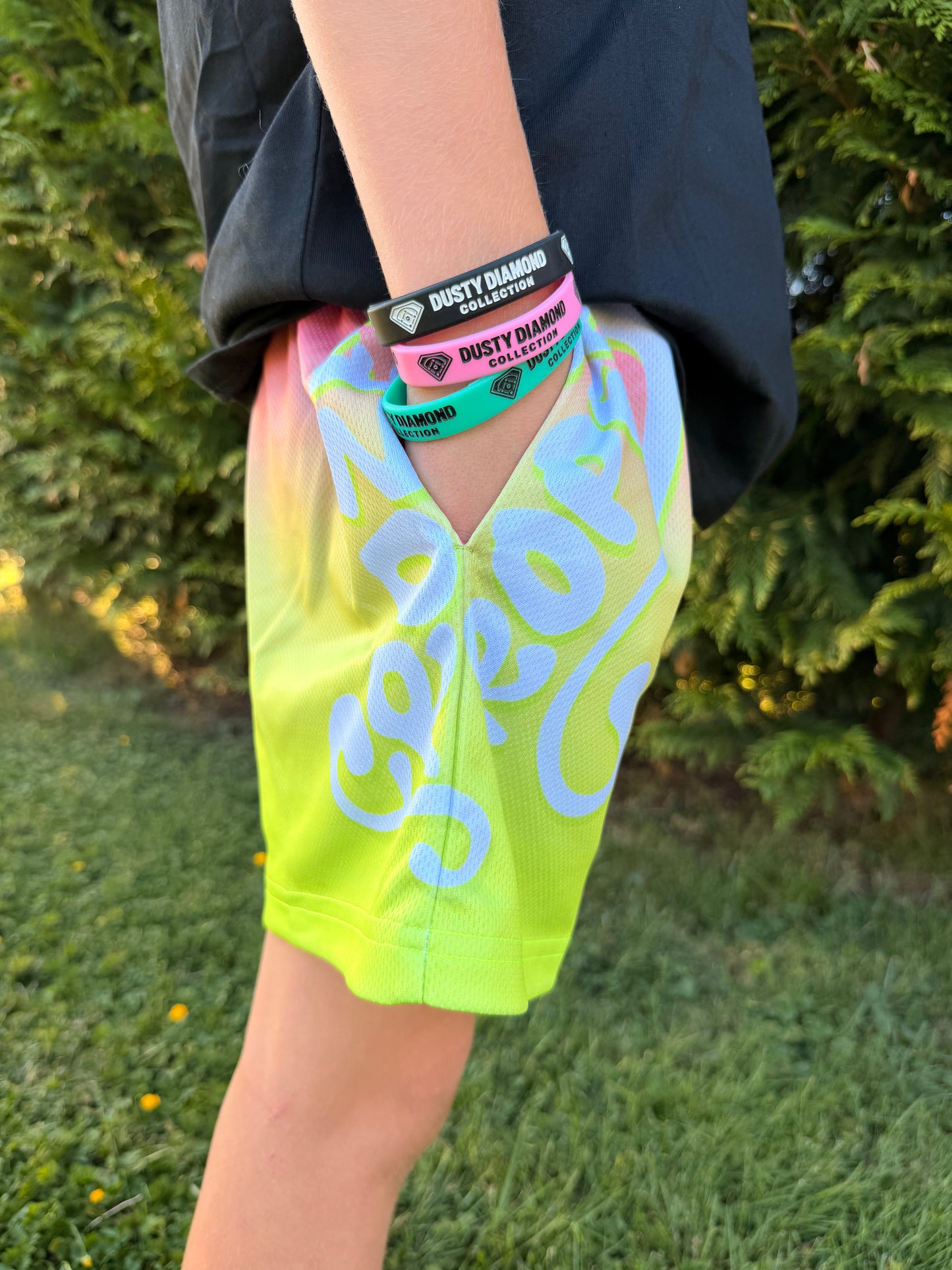 Watermelon Frozen Ropes Shorts