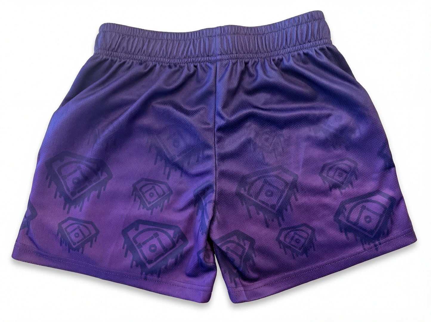 Purple Drip Shorts