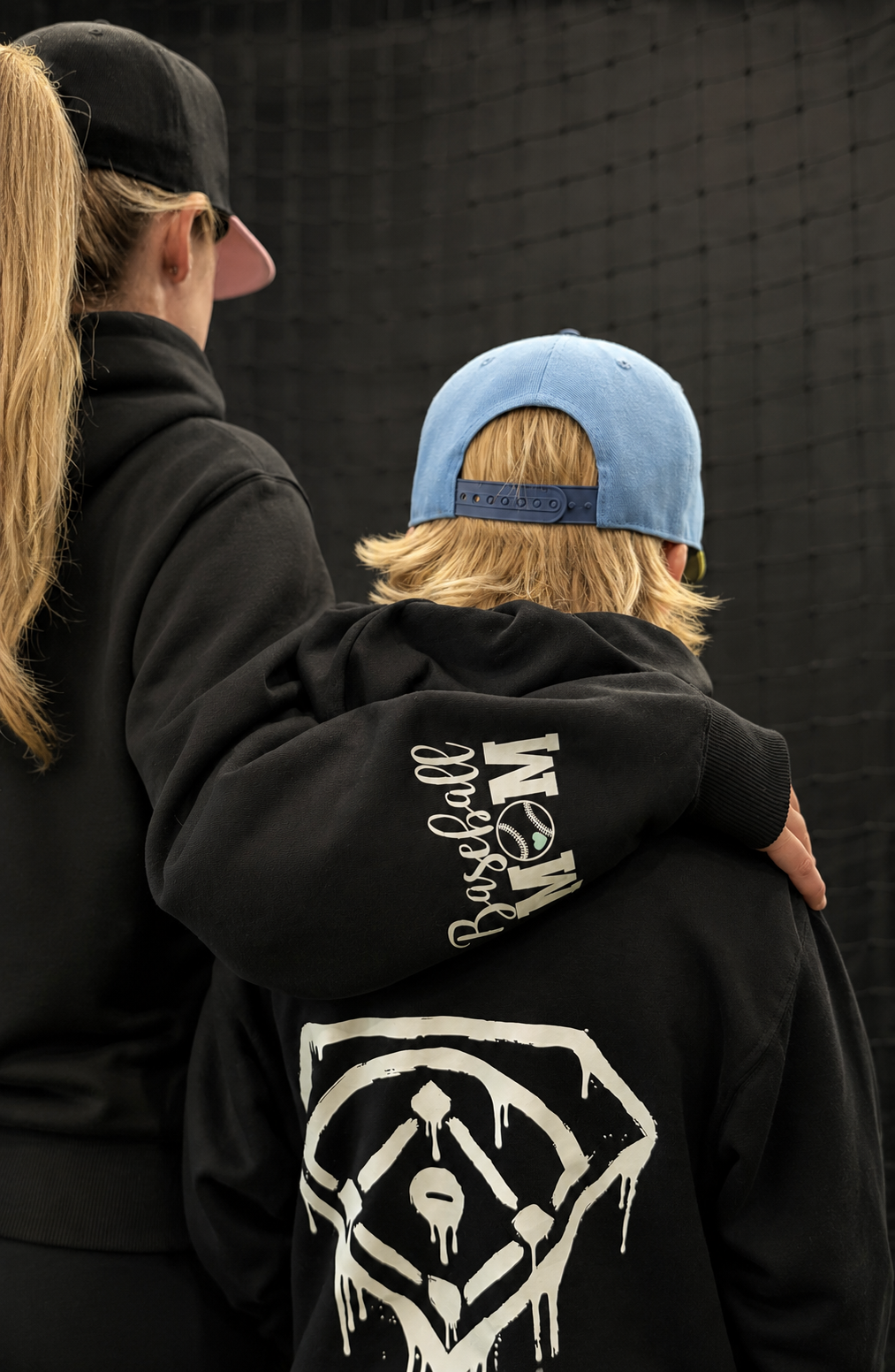 Sweat à capuche Baseball Mom DDC